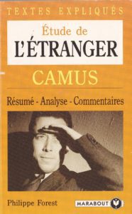 Étude de l’Étranger, Camus
